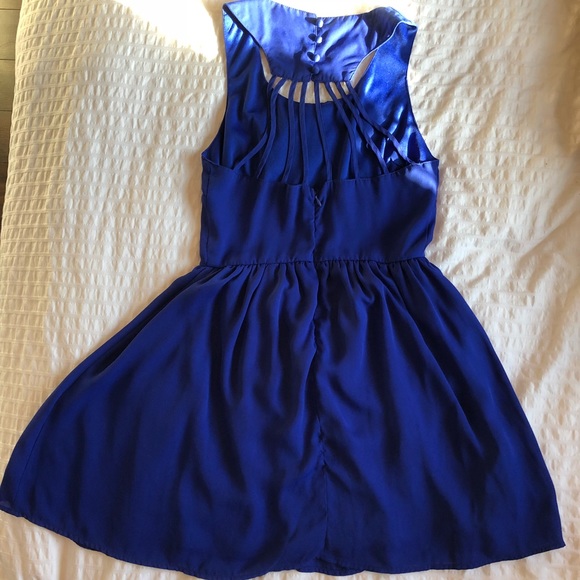 🆕 NWOT Blue summer dress - S - Picture 2 of 5